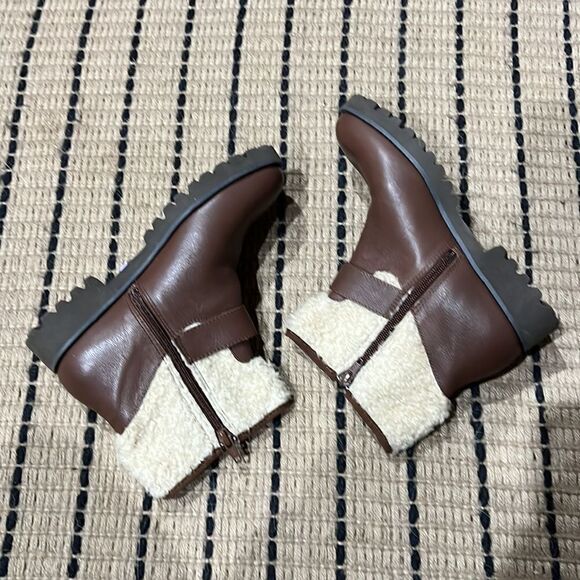 Easy Spirit Brower Leather Ankle Boots Fisherman Core D19 - Picture 6 of 7